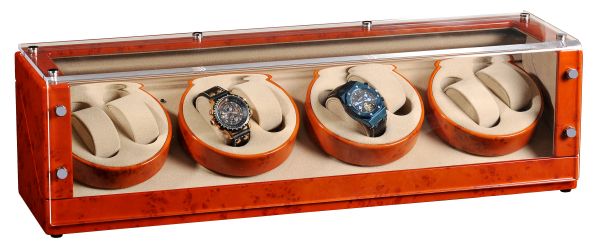 High Gloss Piano Paint Wooden Watch Winder