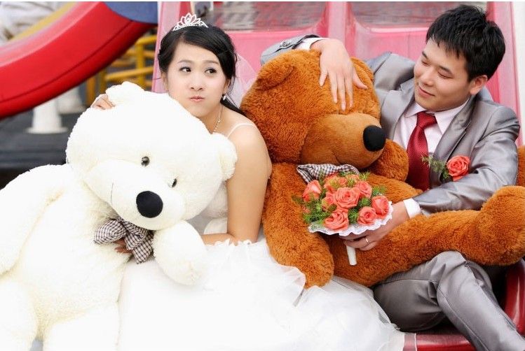 2014 most fasionable lovely christmas gift wholesale in stock big teddy bear