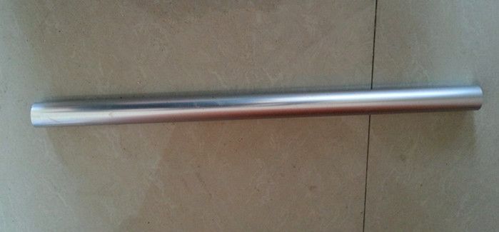 silver anodized aluminum pipe