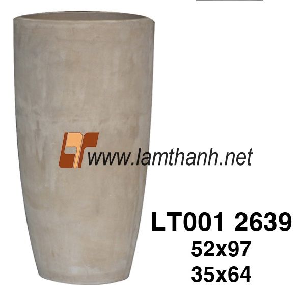 Terracotta Chocolate Clay Outdoor Vase