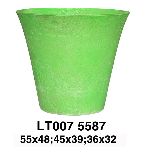 Fresh Color Cement Fiber Pot