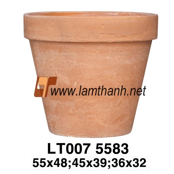 Solid Vietnam Pottery Fiber Pot