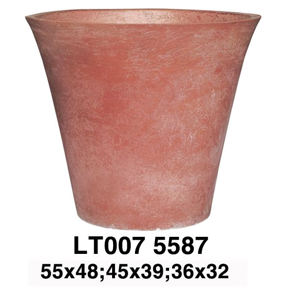 Fresh Color Cement Fiber Pot