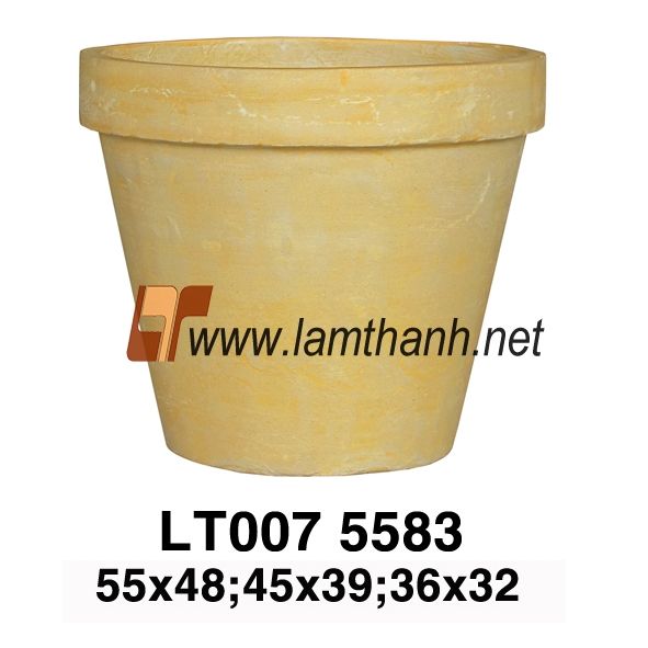 Solid Vietnam Pottery Fiber Pot