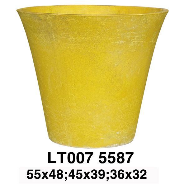 Fresh Color Cement Fiber Pot