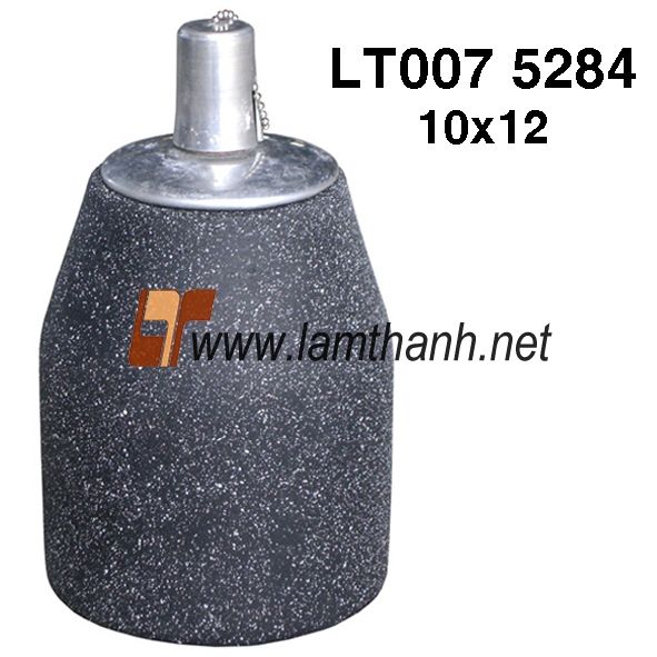 Dark Grey Smooth Lite Stone Oil Lamp