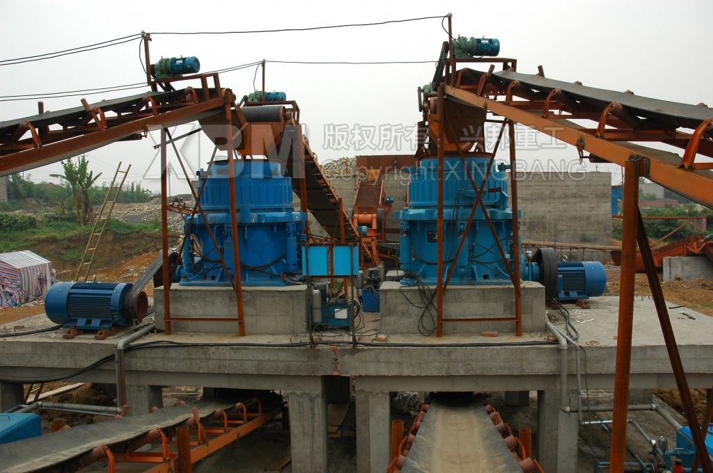 Hydraulic Cone Crusher for Hard Stone with low Noise