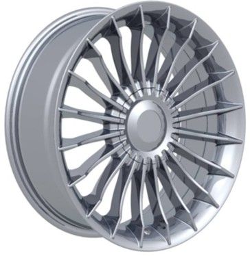 Aluminum Alloy car Wheel with ISO9001:2000, 16949, CCC, VIA and TUV certificates
