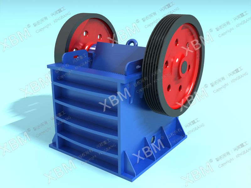the Jaw crusher