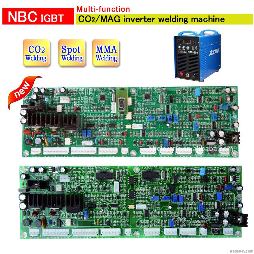 New style of NBC 350 500 25 PCB CONTAOL BOARD for MIG Series IGBT Inverter MIG/MAG Welding Machines