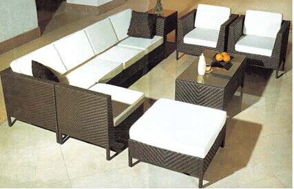 Outdoor rattan sofa quick sleep furniture