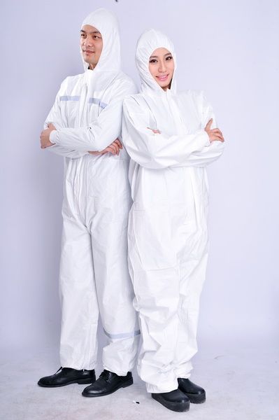 Disposable non woven workwear protective coverall