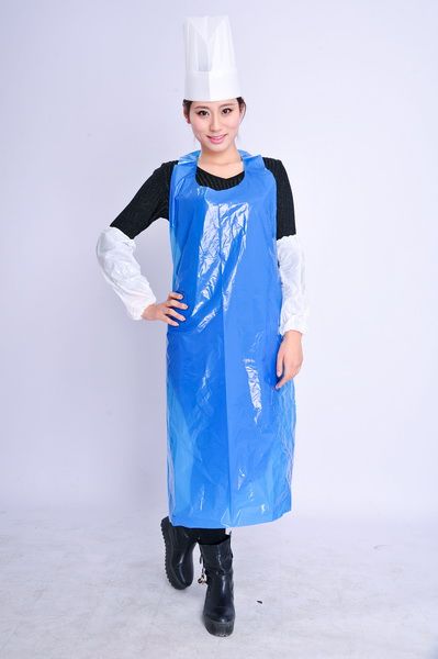 disposable pe apron plastic apron water proof and anti-oil