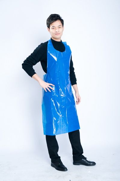 disposable pe apron plastic apron water proof and anti-oil