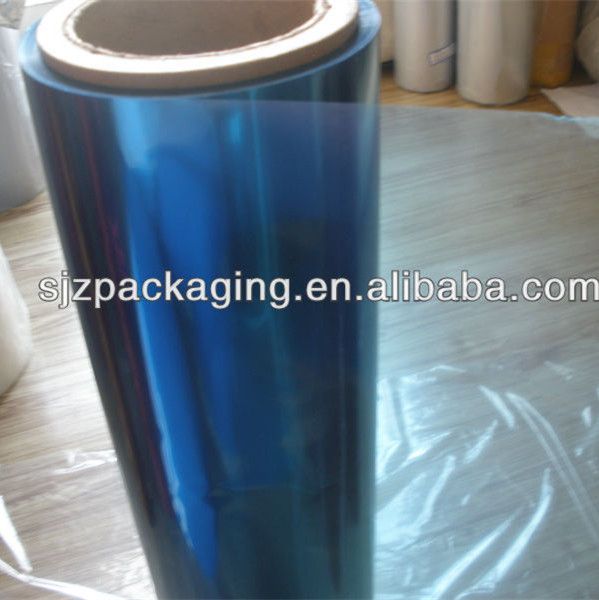 pet blue Film for gift packing
