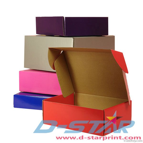Glossy customized paper box printing