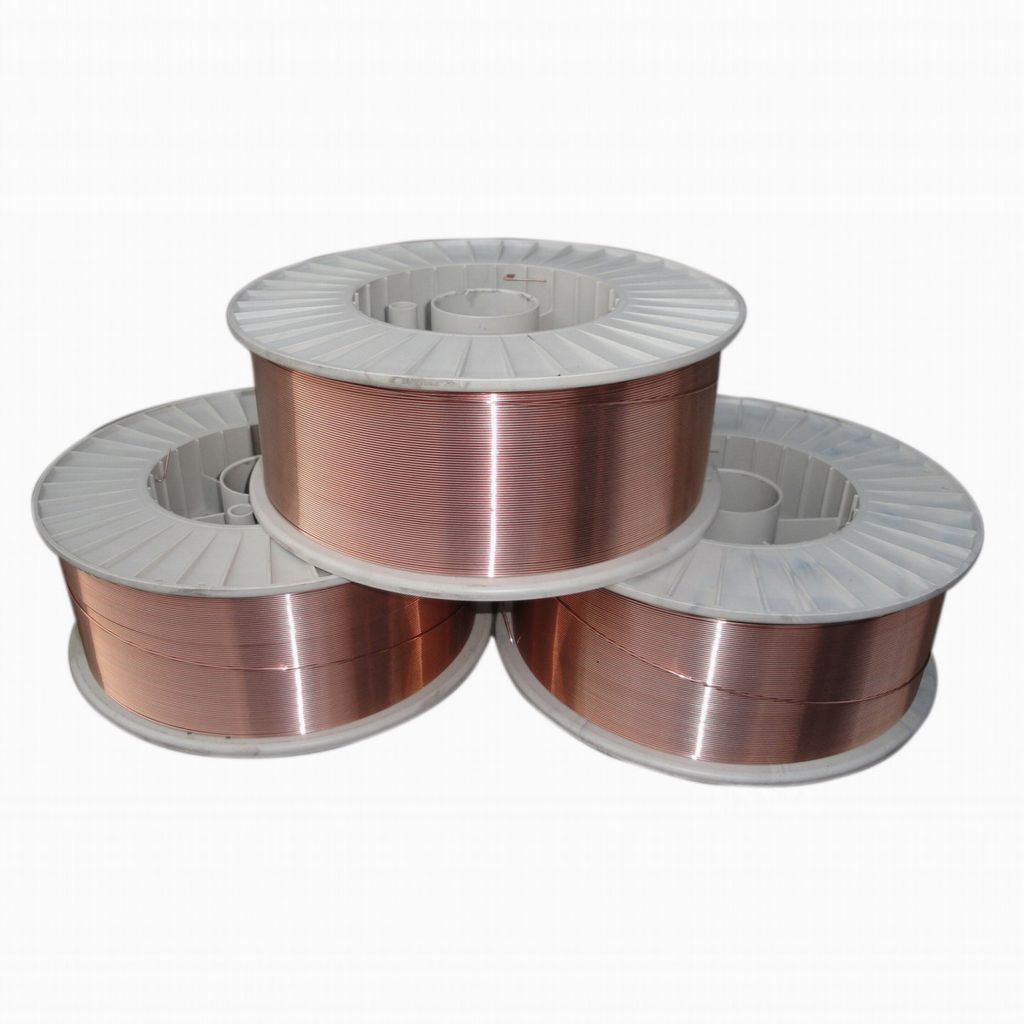 AWS ER70S-6/ DIN SG2/ JIS YGW12 / BS A18/ EN G3Si1/GB/T ER50-6 mig welding wirefactory from China
