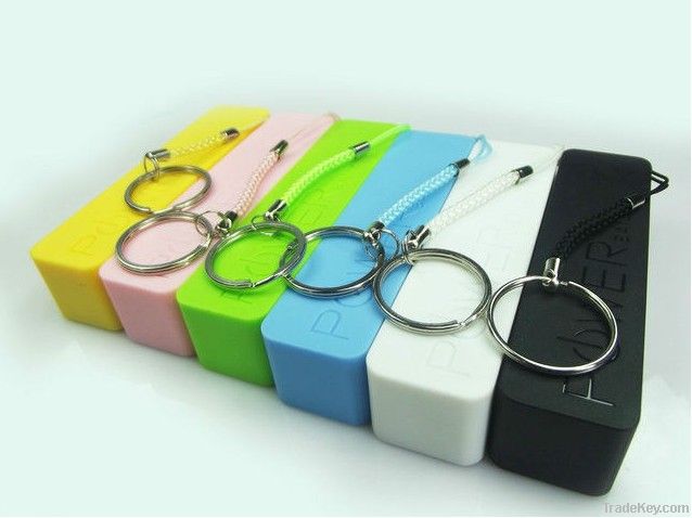 2013 New colorful fashionable twinkle mini key ring mobile power
