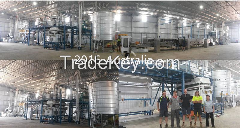 seed processing line grain bean cleaning plant 