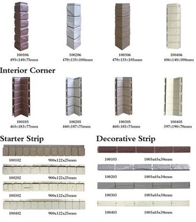 Selling new wall materials, PP brick stone faux decorative exterior and interior wall panel