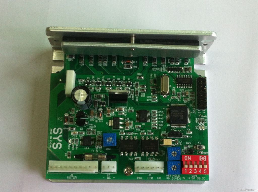 5-phase step motor driver and step motor