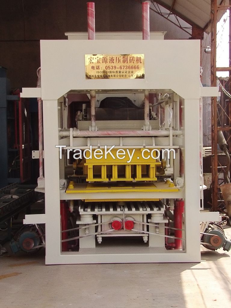 automatic and hydraulic brick making machine QTJ6-15