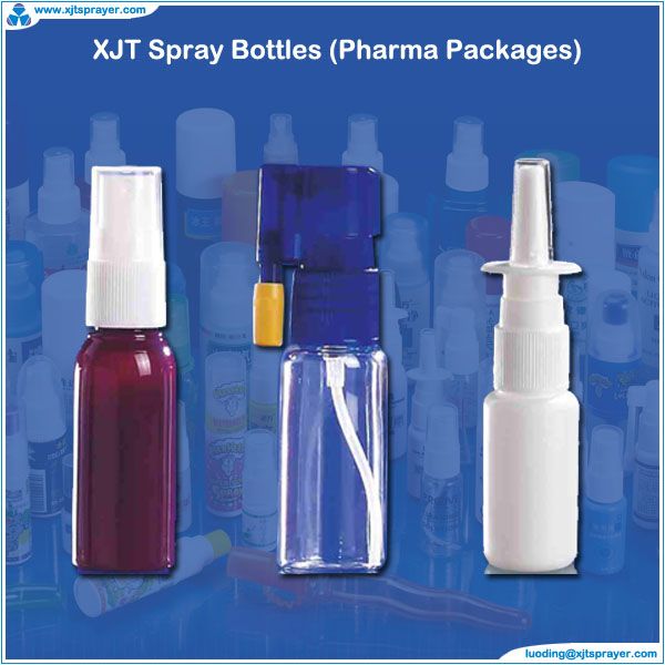 Xinjitai Plastic Spray Bottle for Pharmaceutical and Cosmetics Application