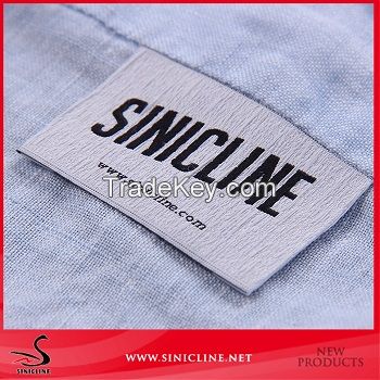 Sinicline design high quality woven label for clothing