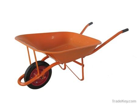 Hot Sale Wheelbarrow WB6200 Pneumatic wheel 65L tray (Manufacture)