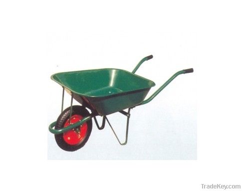 Hot Sale Wheelbarrow WB6200 Pneumatic wheel 65L tray (Manufacture)