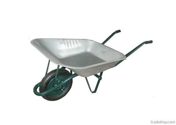 Hot Sale Wheelbarrow WB6200 Pneumatic wheel 65L tray (Manufacture)