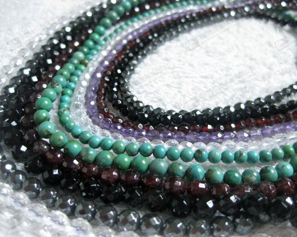 Fashion natural gemstone loose round beads for jewelry accessories 