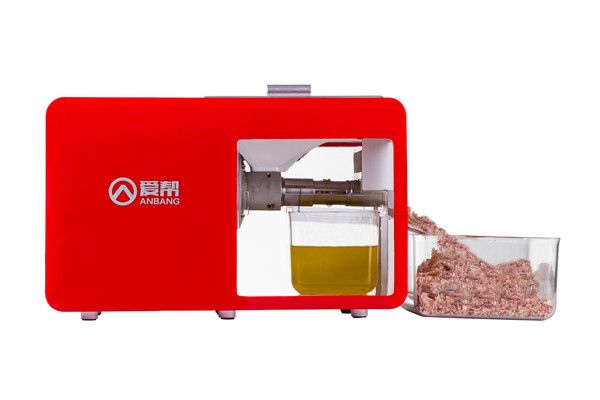 Mini olive oil press for housewoman