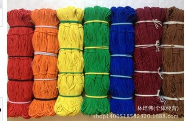 2.5mm round elastic for bungee