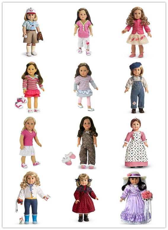 Customized 18 Inches American Girl Doll