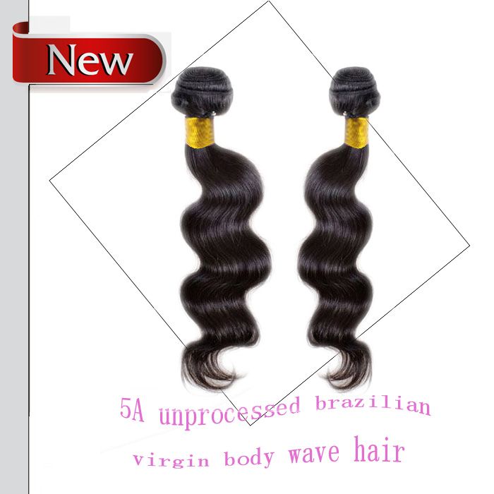 best sale brazilian virgin hair body wave 100% human hair extension cheap hair weft wavy
