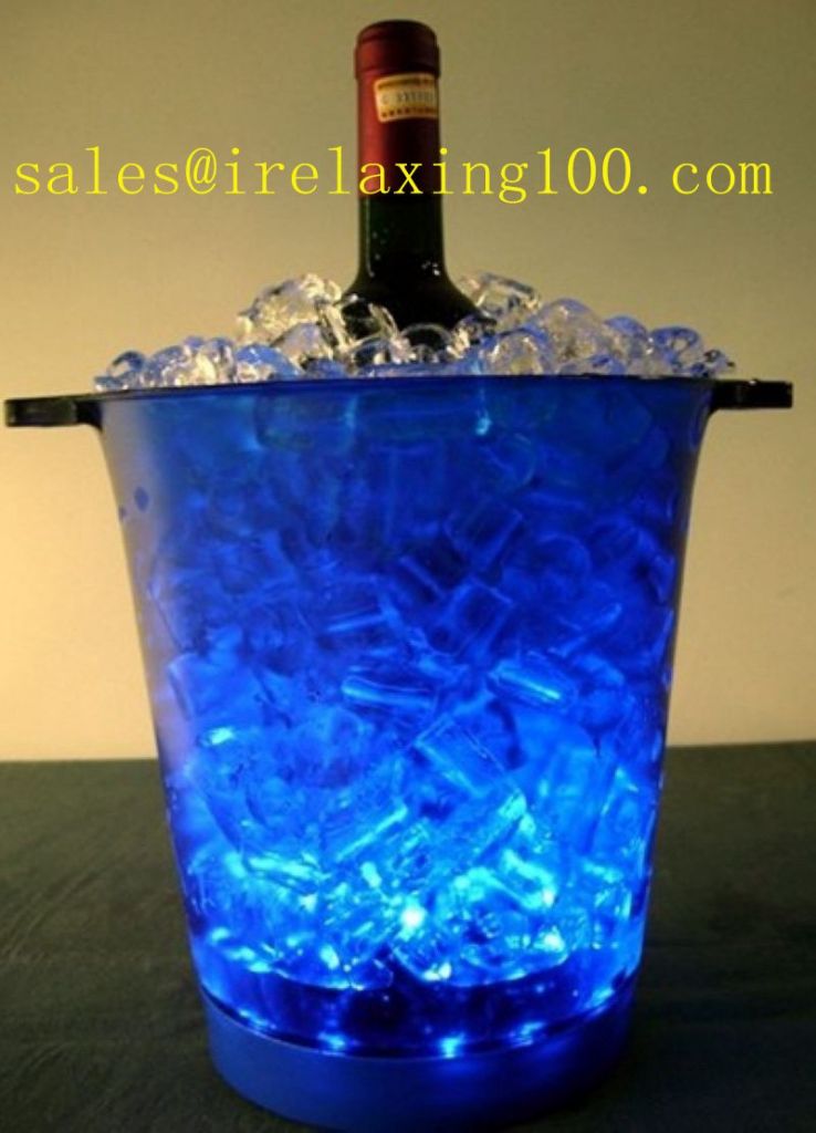 Hot plastic led ice bucket( IR-L004)