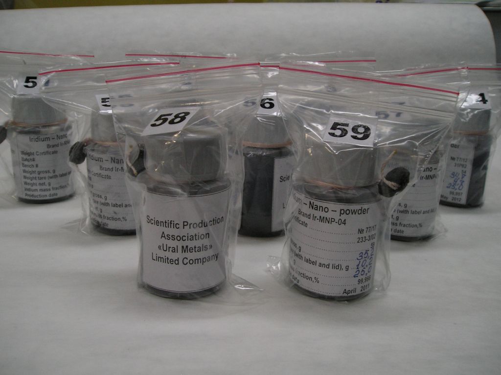 Iridium Nanoparticles