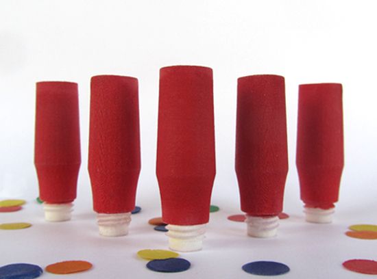 Confetti High Fives! The FiestaFive - Reloadable, Biodegradable, Colorful, Customizable