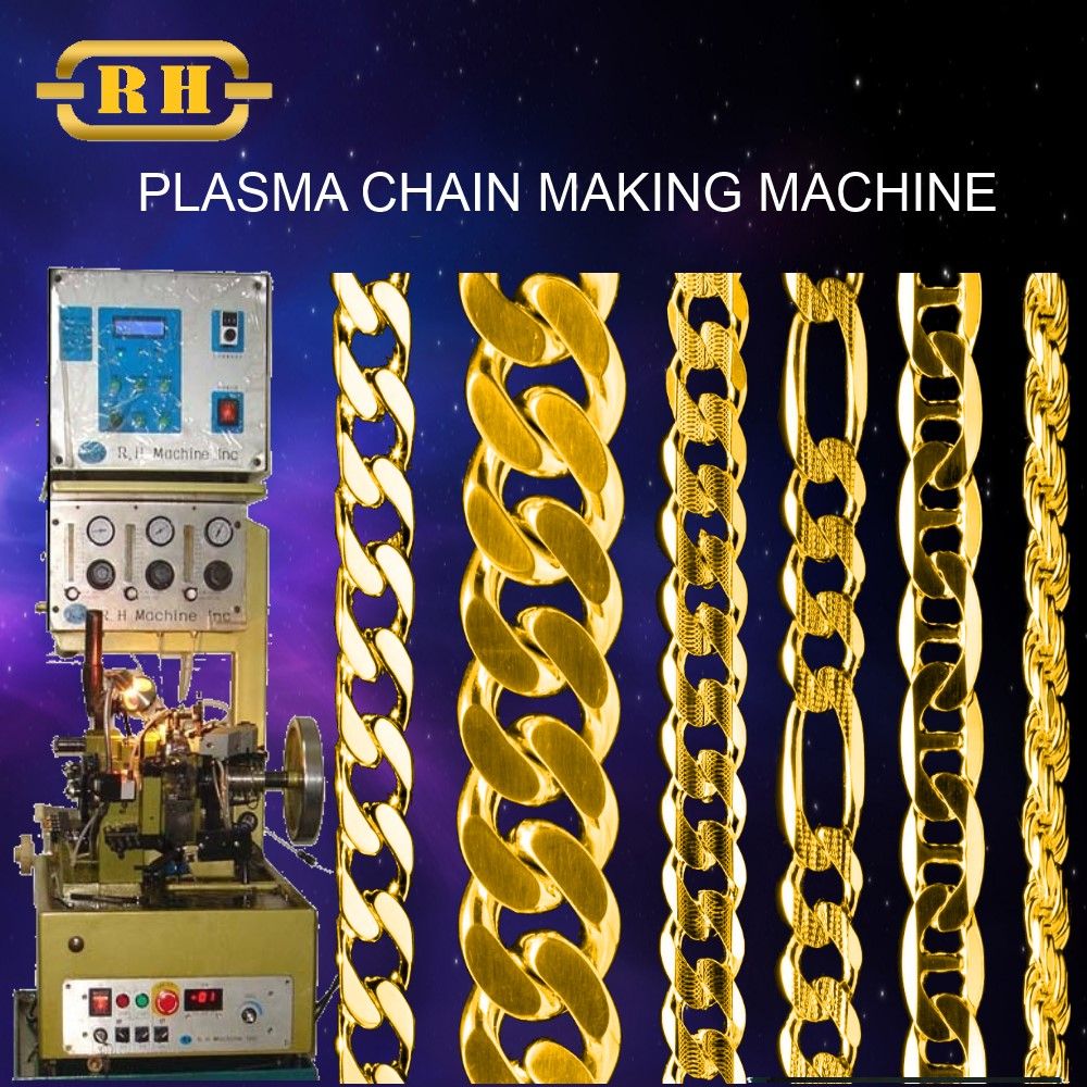 Gold Chain Making Machine with Plasma Welding 