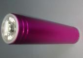 Ultra  bright  LED  flashlight power bank