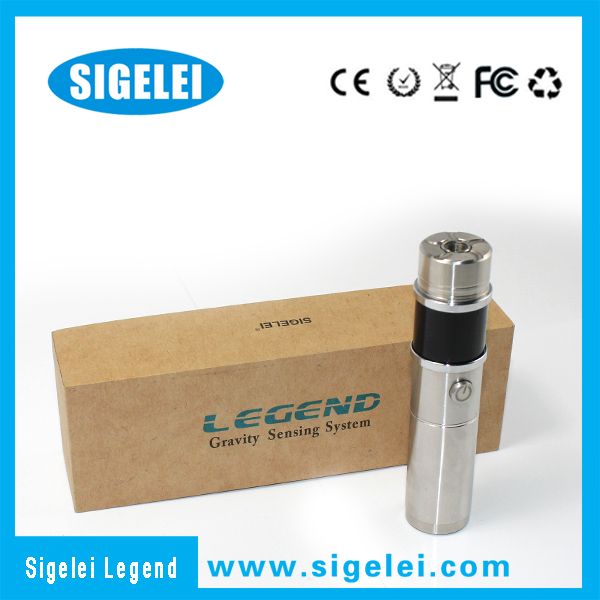 Electronic cigarette manufacturer China sigelei legend with gravity sensing system VV mod personal vaporizer