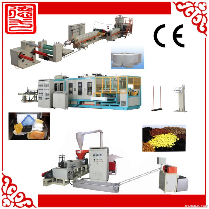 Dispossible Foam Containers machine