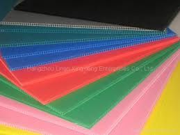 Plastic PP Hollow Corrugated Sheet