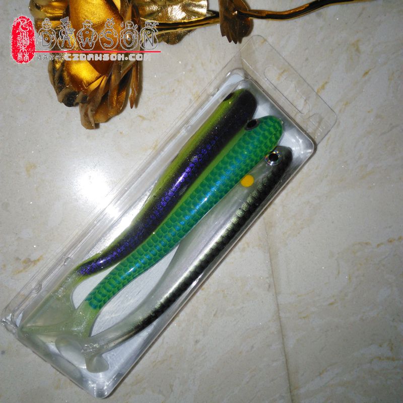 Toy Lure Hollow Swim Baits (5 Inch,73-76g/Packet, 3Pcs/Packet Mix-color Packing) Sports and Entertainment Gifts