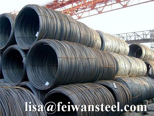 GI Steel WIre Rod, Steel Bar in Coils, Steel Wire Rod