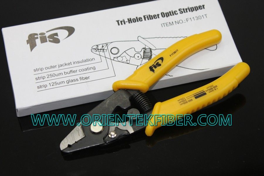 ORIENTEK Tri-hole fiber optic stripper