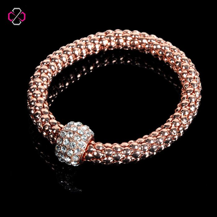 Factory Direct New Fashion Popcorn Chain Charm Bracelets For Women Hot Sale Bracelet  