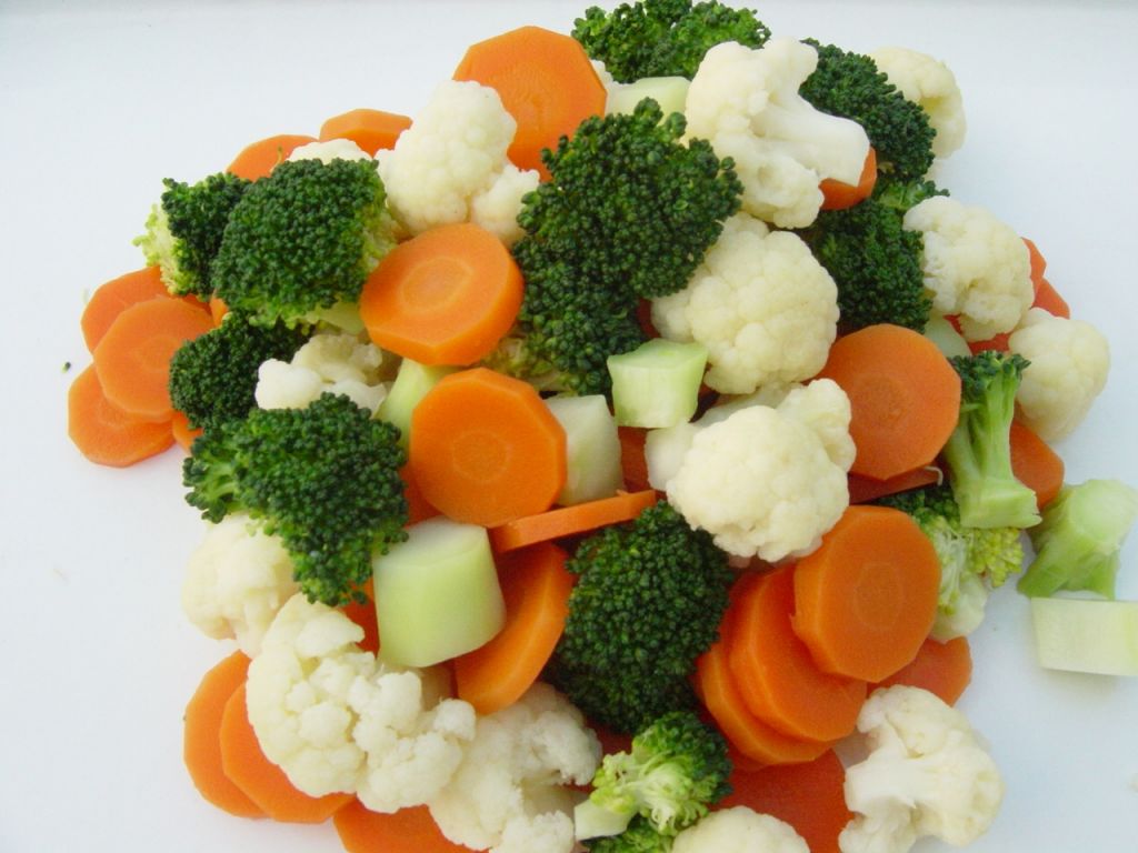 Frozen mixed vegetables