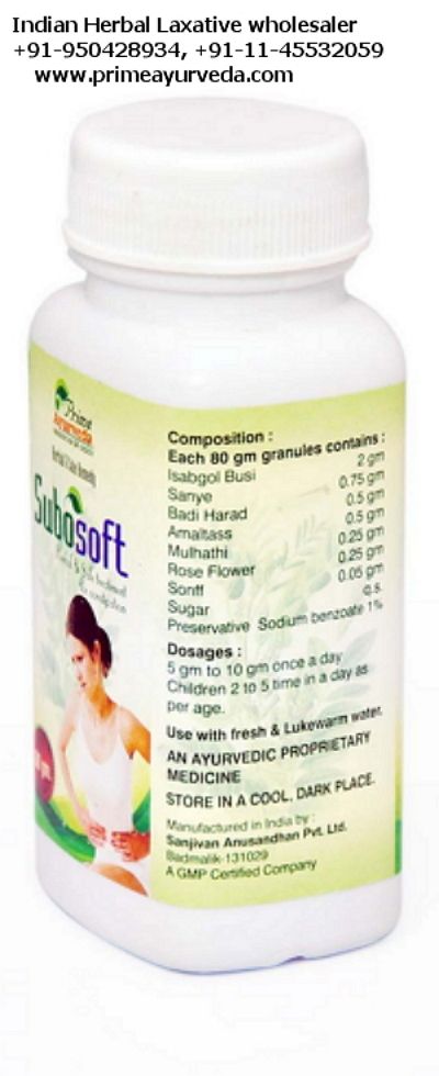 Indian herbal laxative wholesaler ,